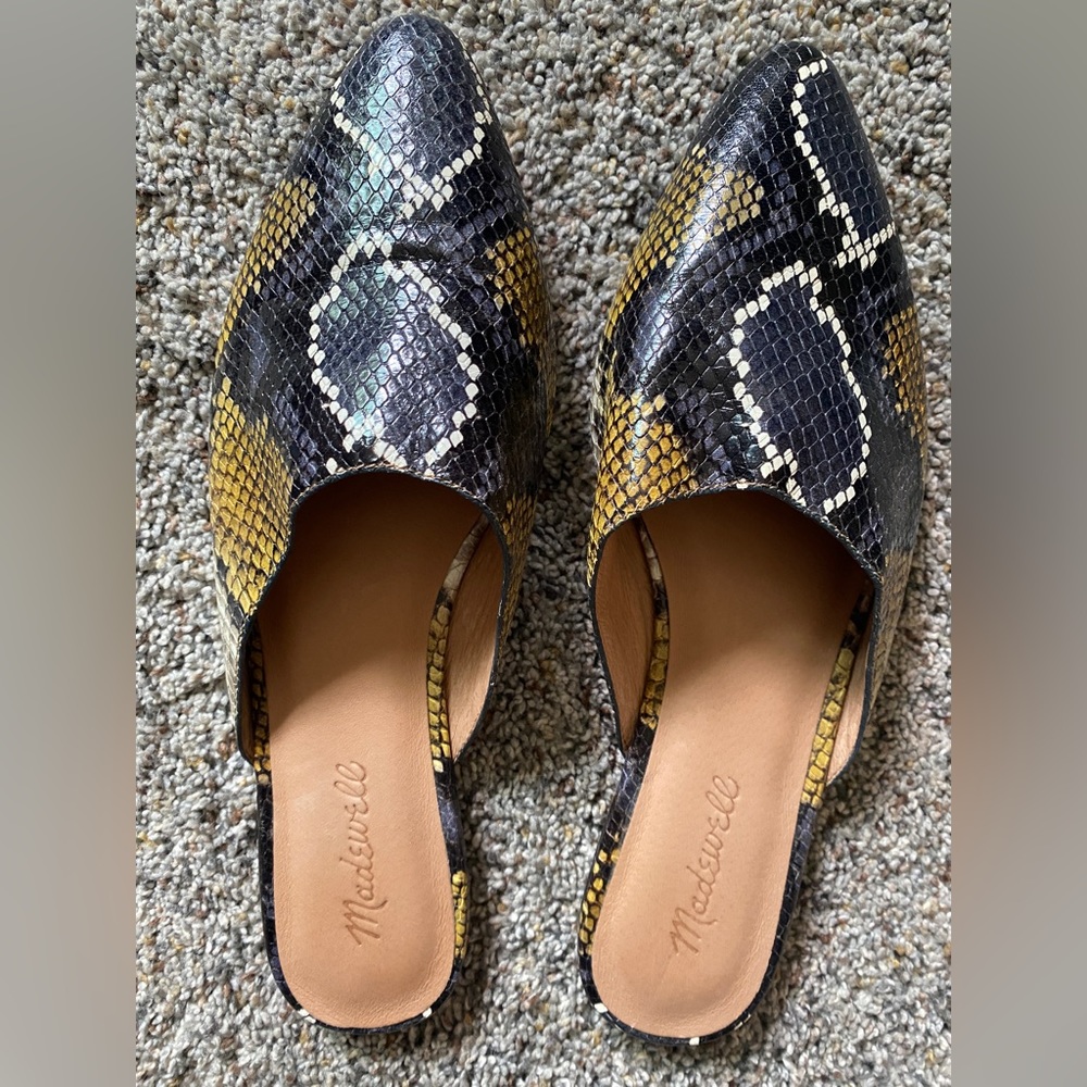 Madewell the Remi Mule YELLOW